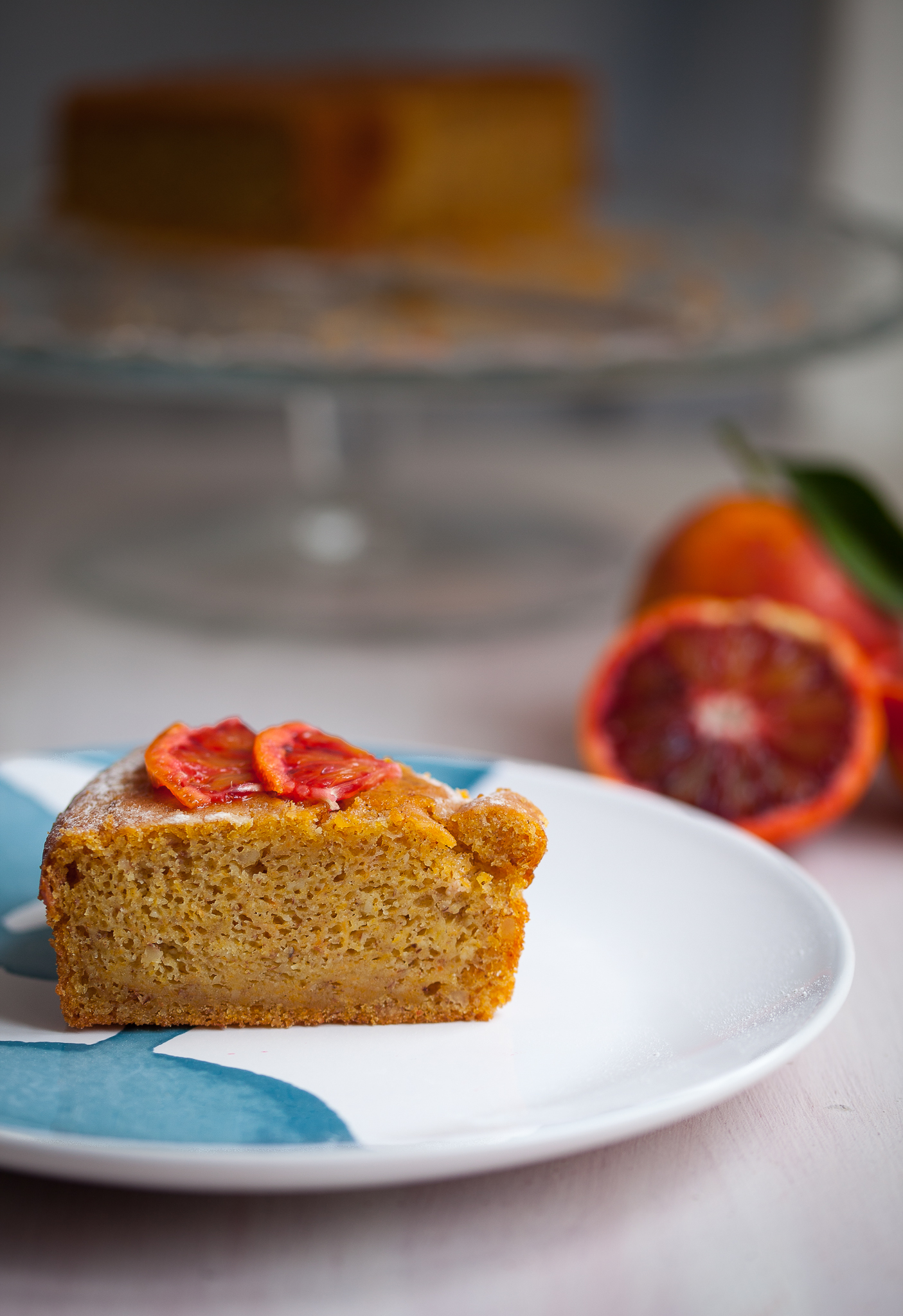 Torta zucca e mandorle al profumo di arance