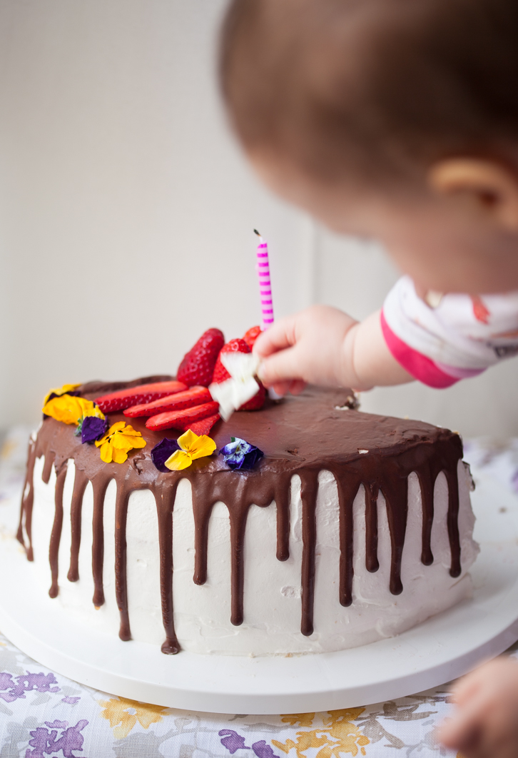 la torta di compleanno di Sara