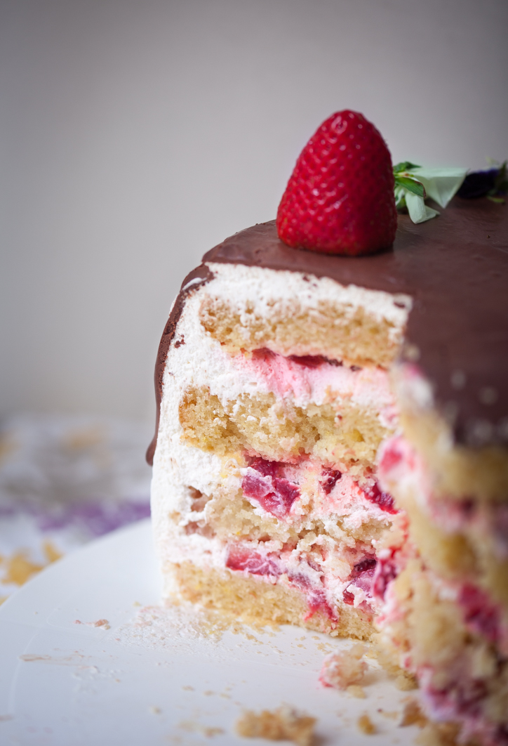 la torta di compleanno di Sara