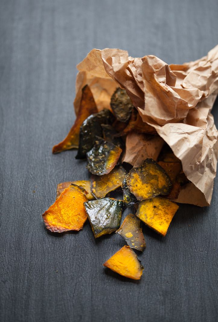 chips di zucca