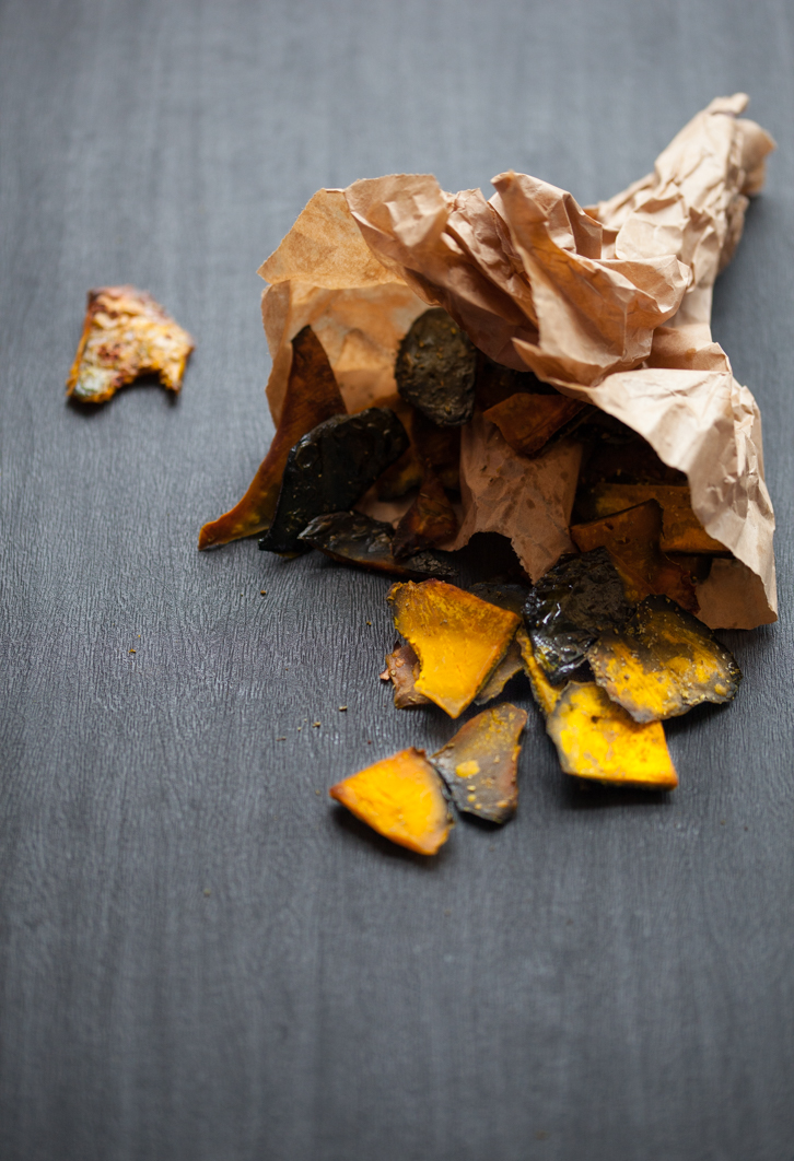 chips di zucca