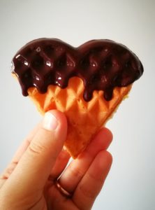 waffle cuore