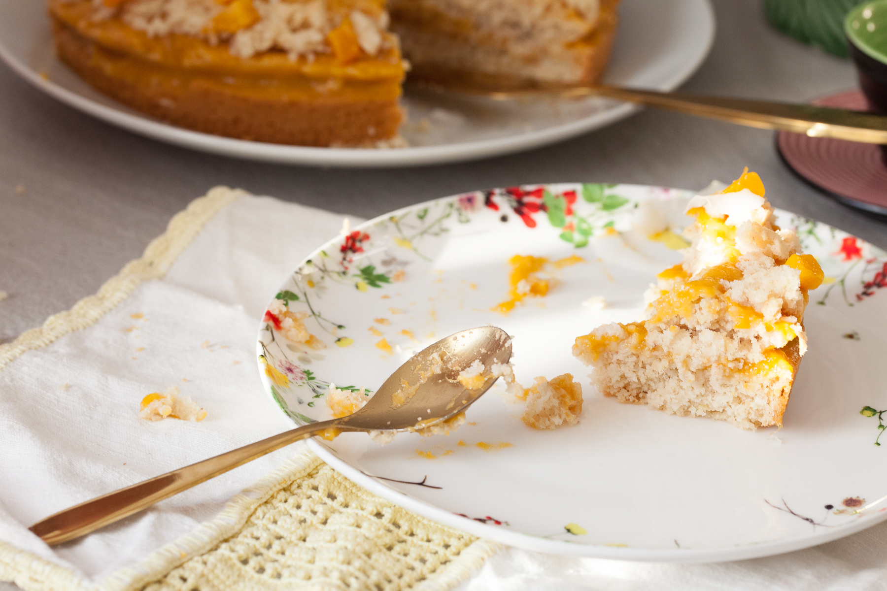 torta cocco e mango