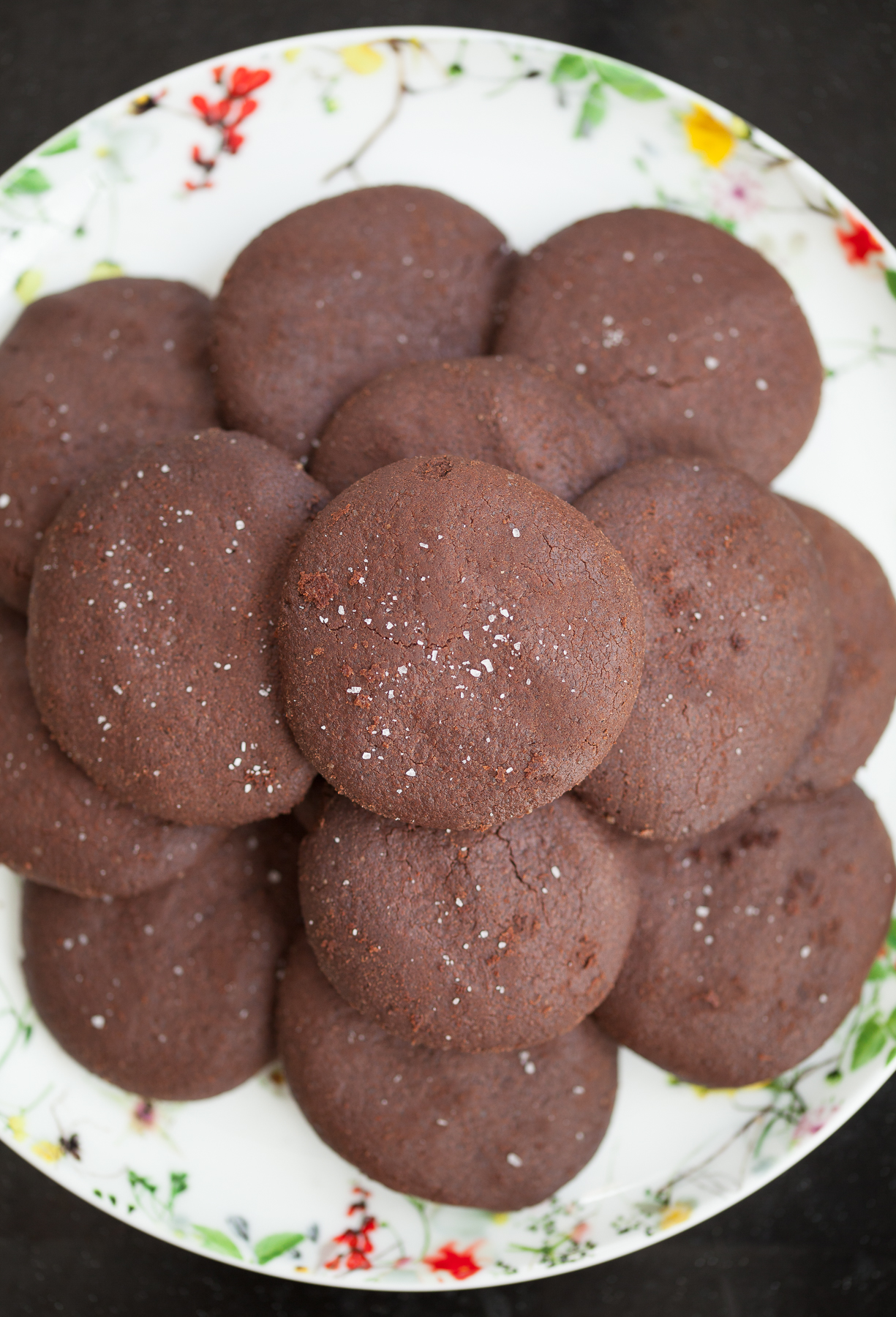 biscotti cioccolato fondente e sale