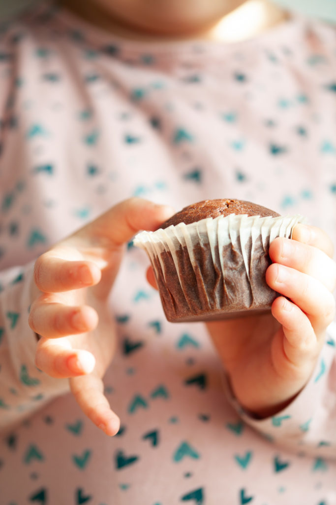 muffin cioccolato e pere Sara apre