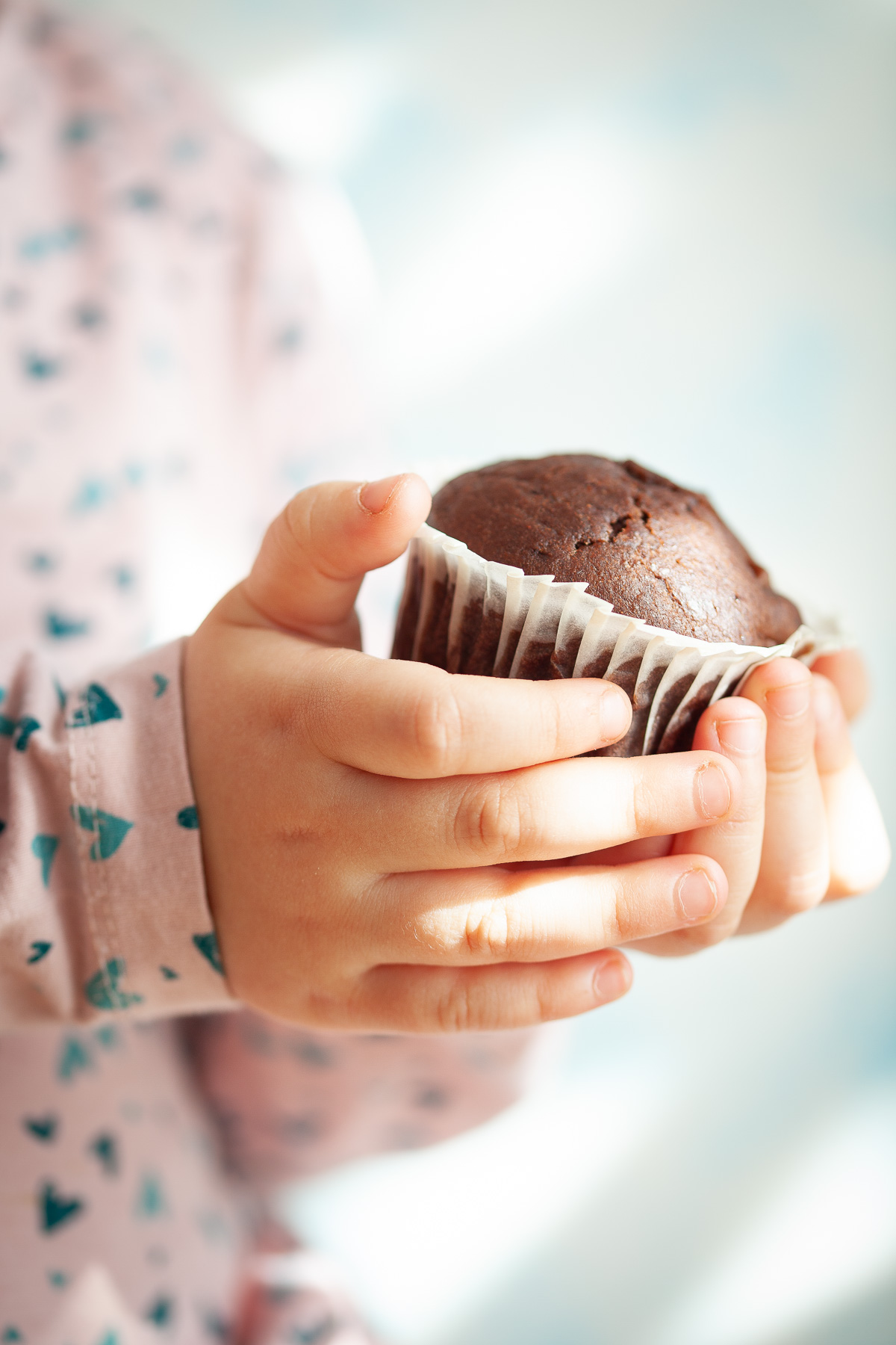 muffin cacao e pere