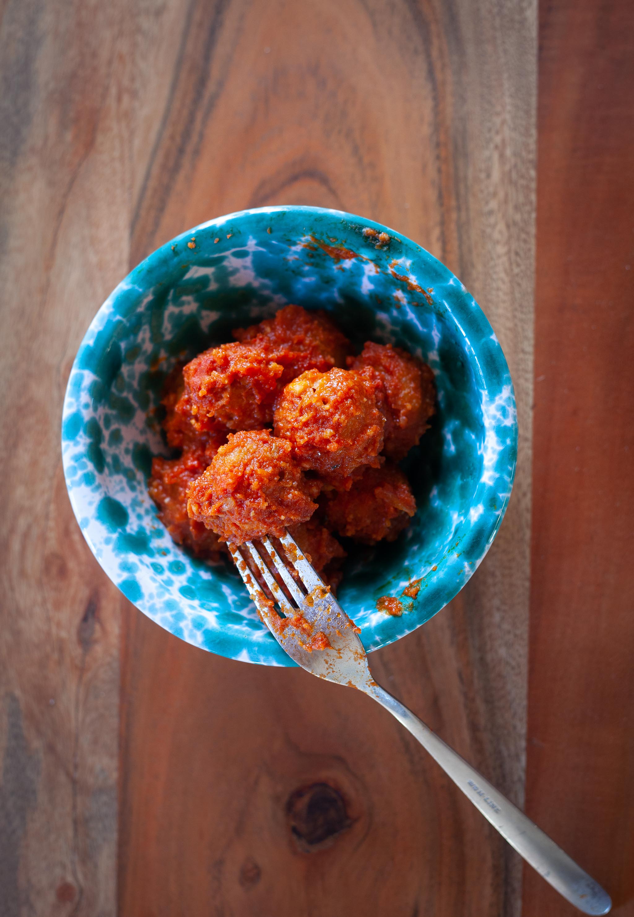 polpette di legumi al sugo